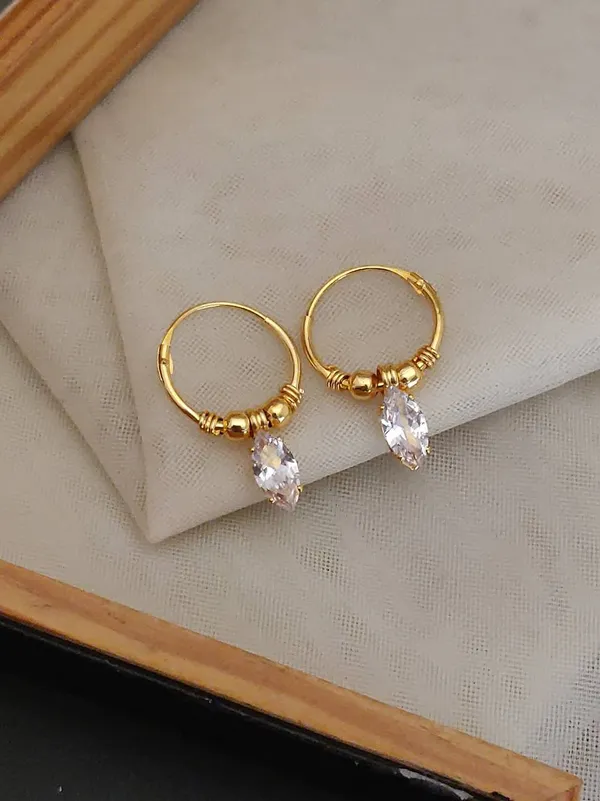 Versatile_Gold-Plated_Huggie_Hoops_with_Assorted_CZ_Drop