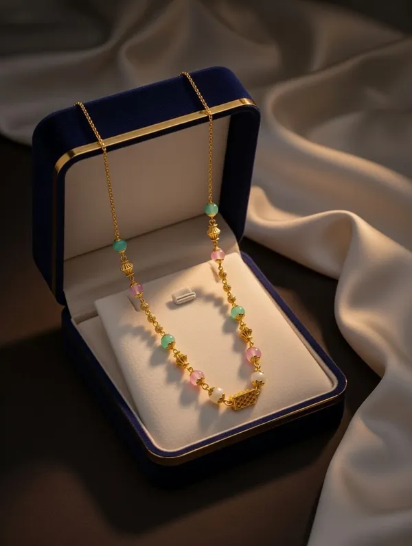 Pastel_Multi-Stone_Gold-Plated_Mala_Necklace_with_Artistic_Beadwork