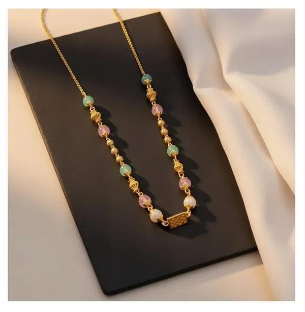 Pastel_Multi-Stone_Gold-Plated_Mala_Necklace_with_Artistic_Beadwork