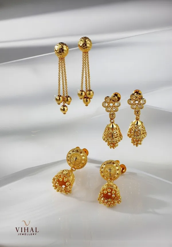 Premium_Gold-Plated_Traditional_Jhumka_and_Tassel_Earring_Combo_Set