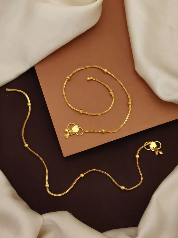 Radha_Gold_Plated_Anklets_For_women