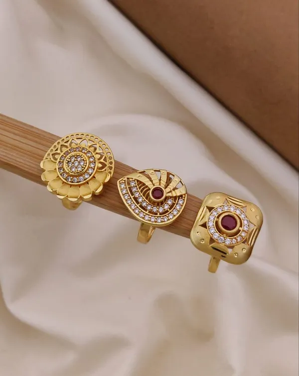 Set_of_3_Statement_Gold-Plated_Adjustable_Finger_Rings_with_Intricate_Mandala,_Eye,_and_Square_Motifs