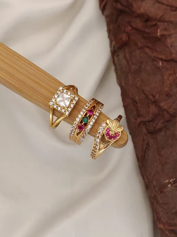 Set_of_3_Versatile_Gold-Plated_Adjustable_Rings_with_Heart,_Solitaire,_and_Multi-Stone_Designs