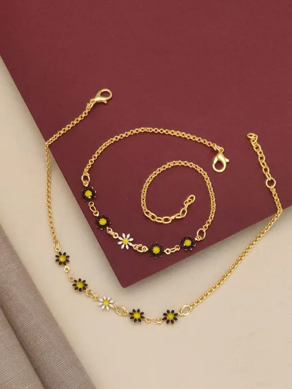 Sunshine_Daisy_Gold_Anklet_Set
