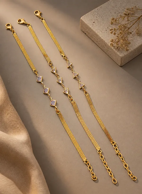 Timeless_Elegance:_Delicate_Gold_and_Diamond_Bracelet_Set