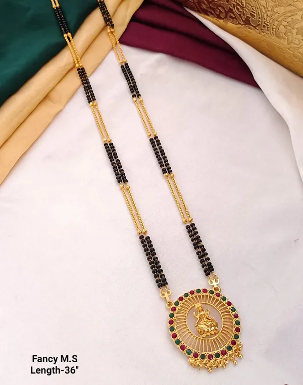 Traditional_Circle_Pave_Gold-Tone_Mangalsutra
