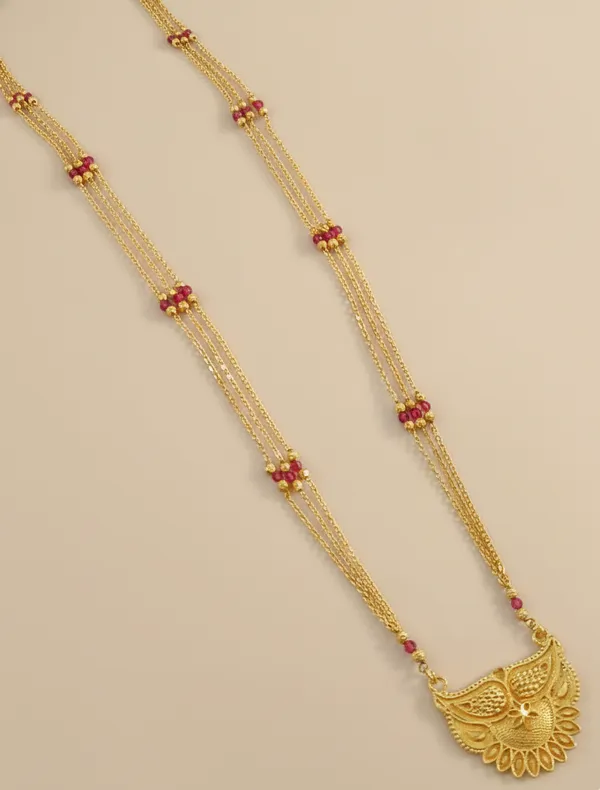 Traditional_Gold_Multi-Strand_Necklace_with_Ruby_Accents