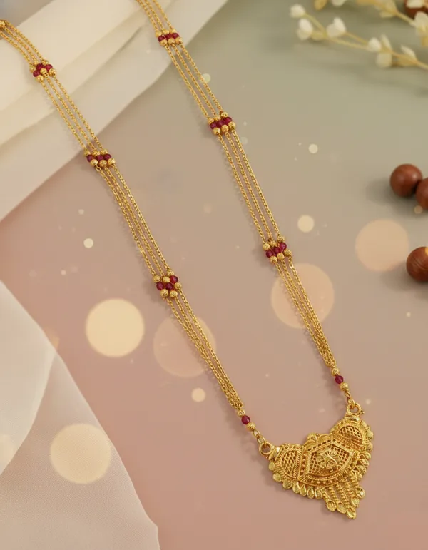 Traditional_Gold_Multi-Strand_Necklace_with_Ruby_Accents