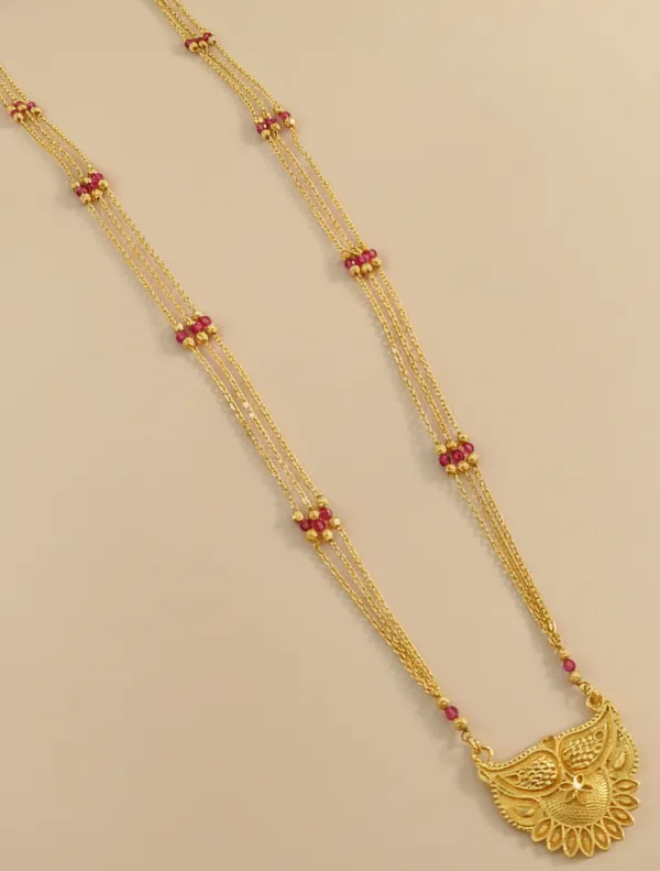 Traditional_Gold_Multi-Strand_Necklace_with_Ruby_Accents