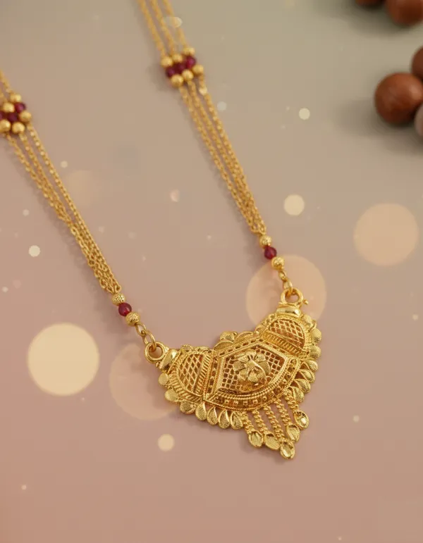 Traditional_Gold_Multi-Strand_Necklace_with_Ruby_Accents