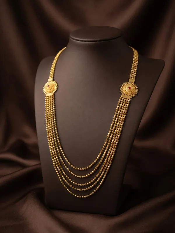 Traditional_Gold-Plated_5-Layer_Long_Haram_Necklace_with_Side_Brooches_for_Women