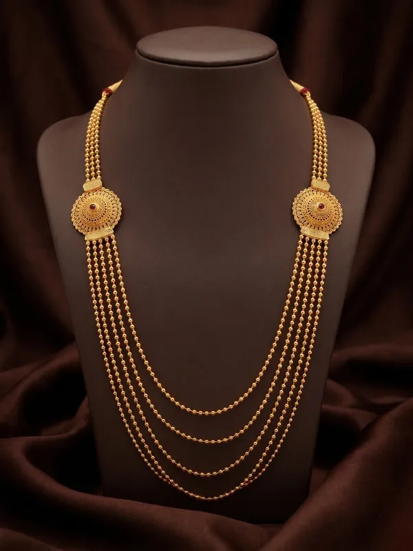 Traditional_Gold-Plated_5-Layer_Long_Haram_Necklace_with_Side_Brooches_for_Women
