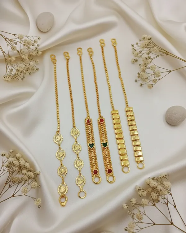 Traditional_Gold-Plated_Designer_Ear_Chain_Collection_(Assorted_Patterns)