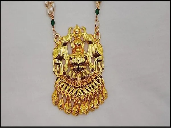 Traditional_Gold_Plated_Mangalsutra_with_Goddess_Pendant_and_Pearl_Chain