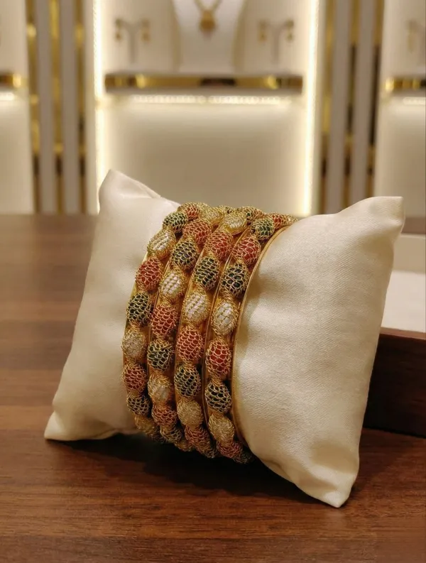 Traditional_Gold-Plated_Mesh_Bead_Bangles_–_Set_of_4_Bangles