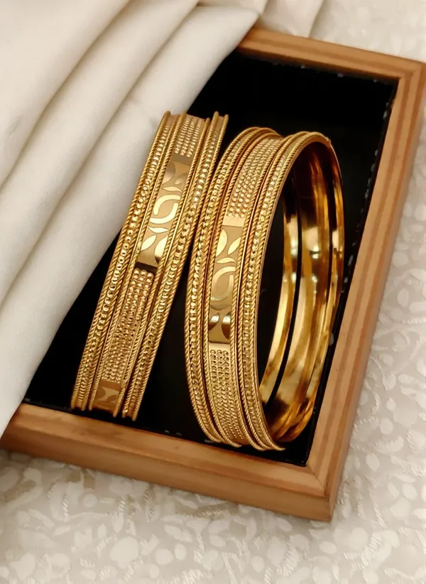 Traditional_Imitation_Two_Gold_Bangle_Stack