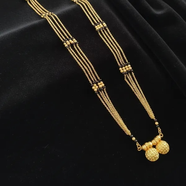 Traditional_Multi-Strand_Gold_and_Black_Bead_Mangalsutra_with_Vati_Pendant