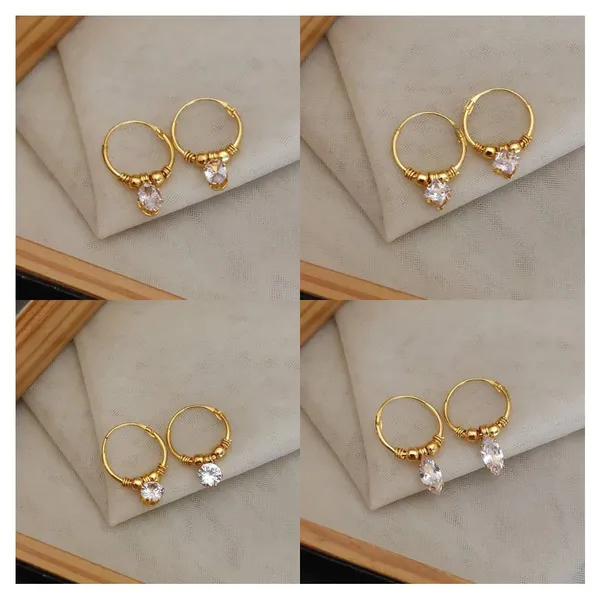 Versatile_Gold-Plated_Huggie_Hoops_with_Assorted_CZ_Drop