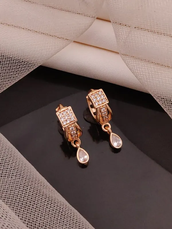 Rose_Gold_plated_Bali_Earrings_combo_of_3_Pairs