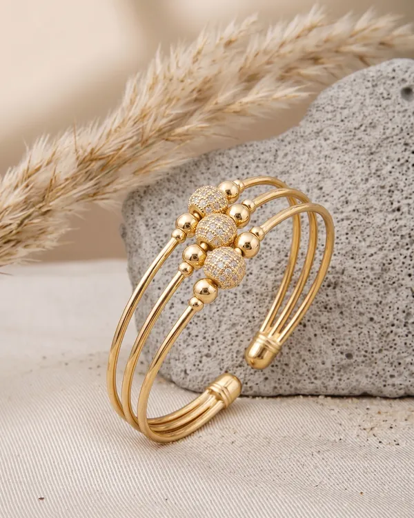 Vihal_Jewellery_Premium_Triple-Strand_Cuff_Bangle_with_American_Diamond_Accents