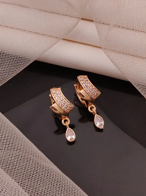 Rose_Gold_plated_Bali_Earrings_combo_of_3_Pairs