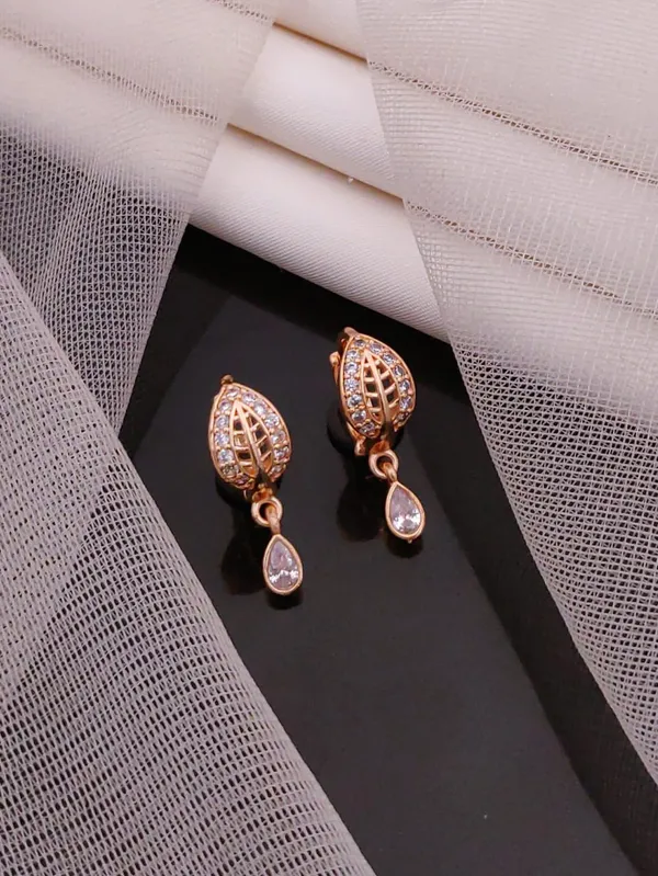 Rose_Gold_plated_Bali_Earrings_combo_of_3_Pairs