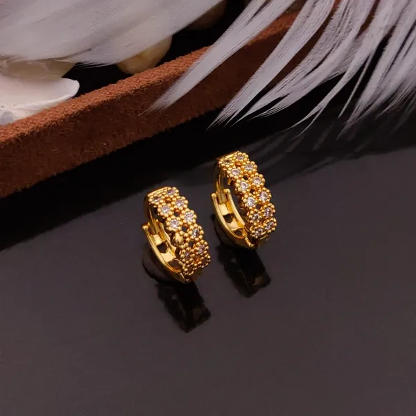 Gold_plated_Bali_Earrings_combo_of_3_Pairs