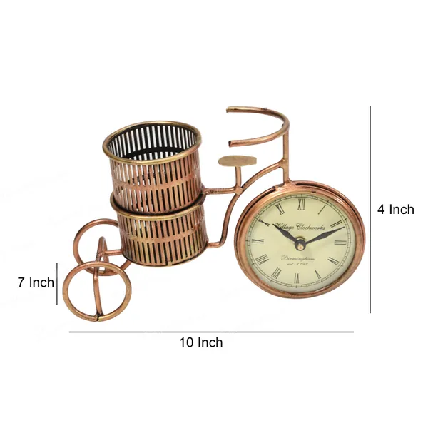 Iron_Antique_Pen_Holder_With_Clock_|_Pen_Holder_For_Office_And_Home_Decoration