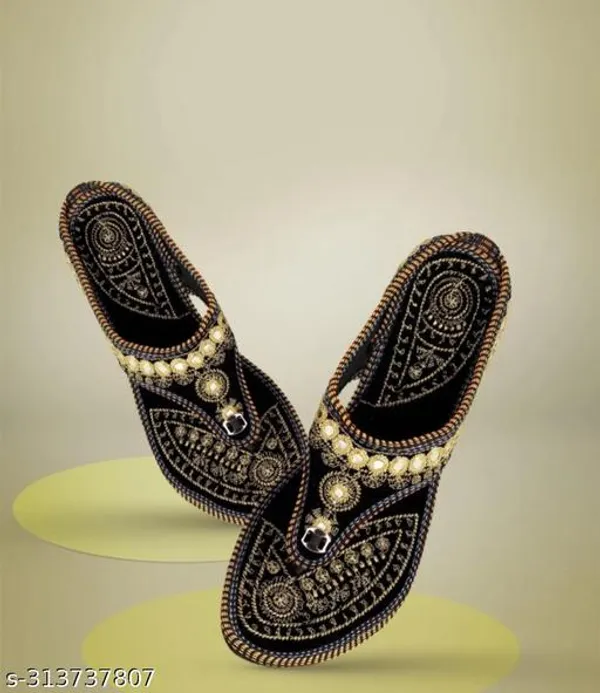 Black_Velvet_Flats_For_Women