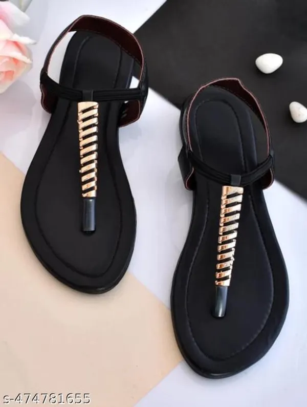 Black_Beautiful_Casual_Nath_Synthetic_Sandals_For_Women