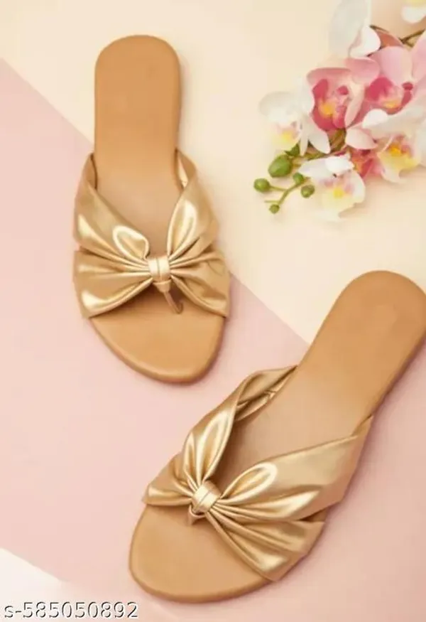 Golden_Wonderful_Casual_Synthetic_Flats_Chappal_For_Women