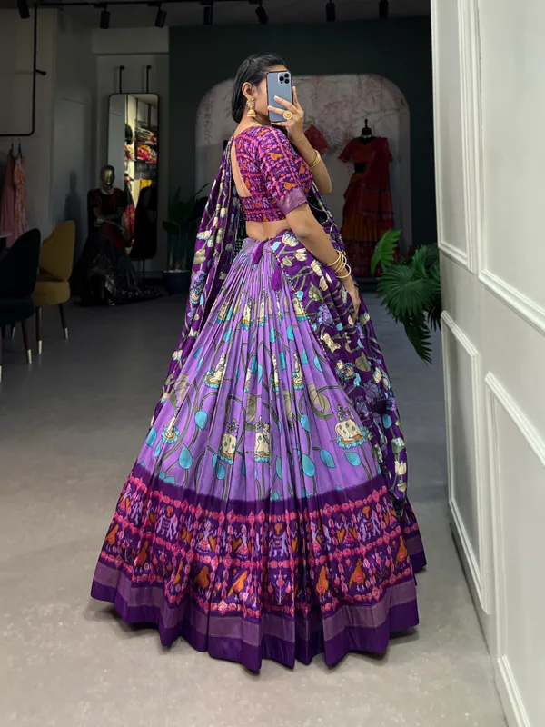 Luvender_Premium_&_Elegant_Dola_Silk_Lehenga_Choli_For_Women