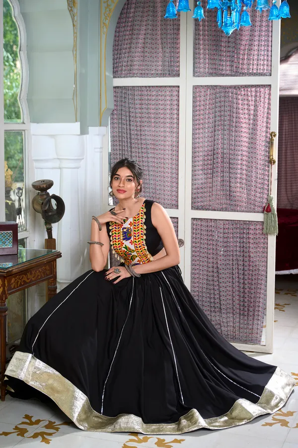 Black_Premium_&_Elegant_Rayon_Lehenga_Choli_For_Women