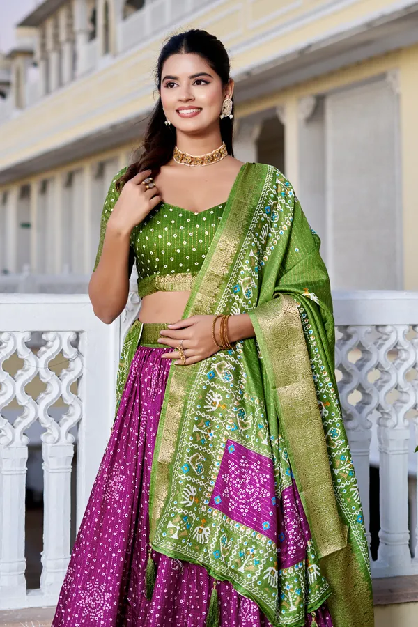 Wine_With_Heavy_Lichi_Fabric_With_Jacquard_Border_Jari_Lining_With_Print