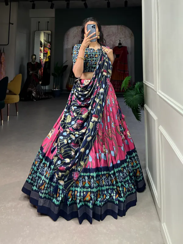 Pink_Premium_&_Elegant_Dola_Silk_Lehenga_Choli_For_Women