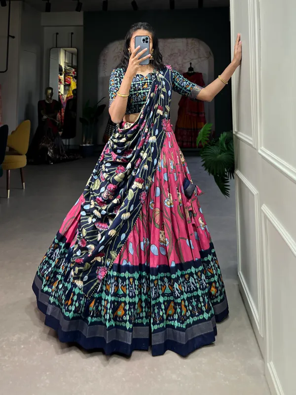Pink_Premium_&_Elegant_Dola_Silk_Lehenga_Choli_For_Women