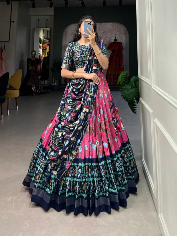 Pink_Premium_&_Elegant_Dola_Silk_Lehenga_Choli_For_Women