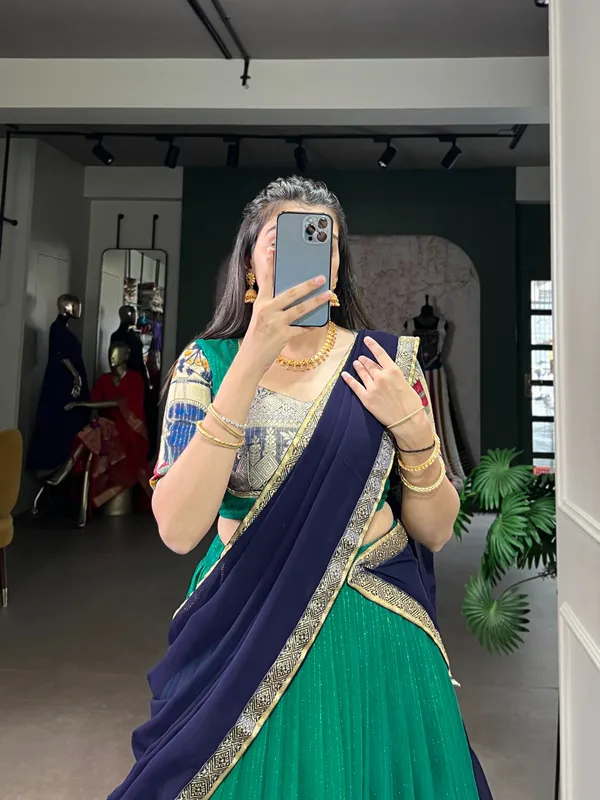 Perfectly_blended_Tussar_silk_lehenga_for_festive_season_to_charm_your_look