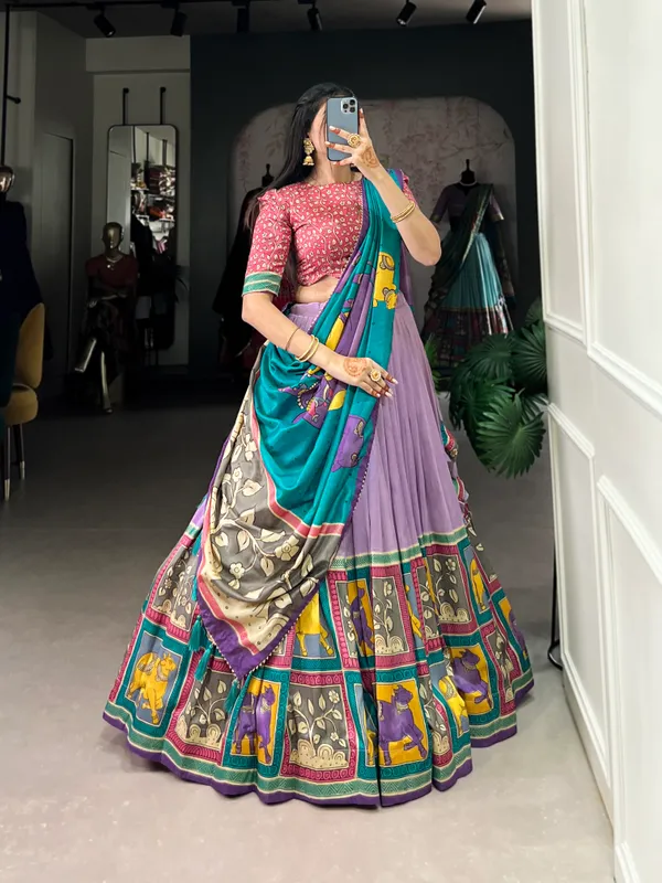 Luvender_Premium_&_Elegant_Dola_Silk_Lehenga_Choli_For_Women