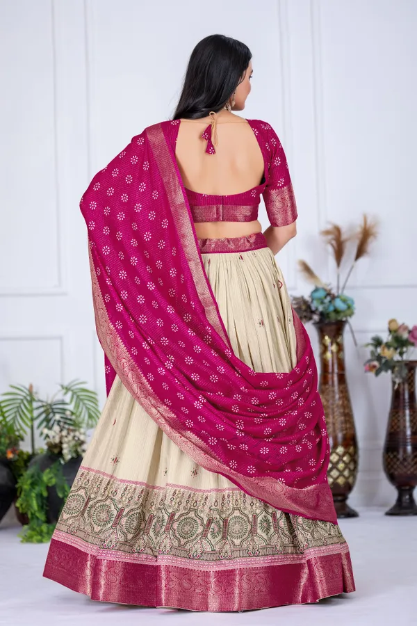 Pink_With_Presenting_a_perfectly_blended_Tussar_silk_lehenga_for_festive_season_to_charm_your_look