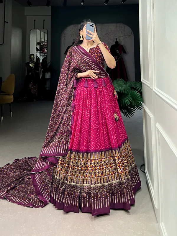 Pink_Premium_&_Elegant_Dola_Silk_Lehenga_Choli_For_Women