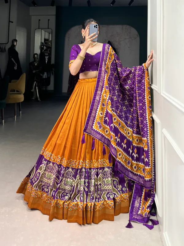 Yellow_Premium_&_Elegant_Dola_Silk_Lehenga_Choli_For_Women