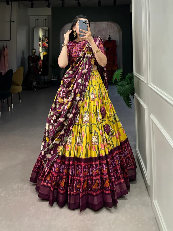 Yellow_Premium_&_Elegant_Dola_Silk_Lehenga_Choli_For_Women