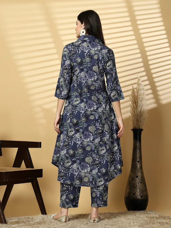 Dark_Grey_Pure_Cotton_Floral_A-Line_Printed_Salwar_Suit_Set