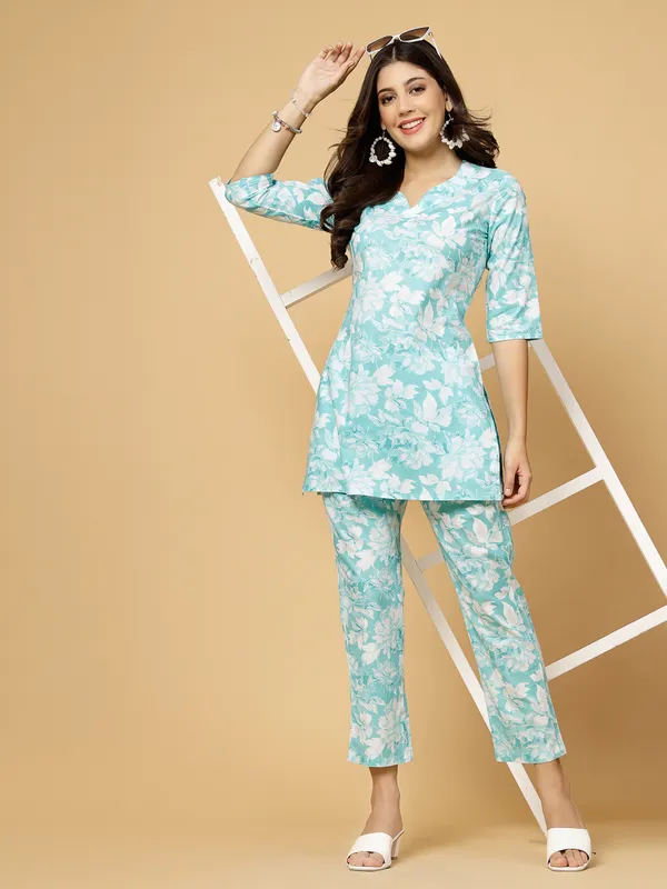 Sky_Blue_Cotton_Printed_Night_Suit_Top_And_Pajama_Set