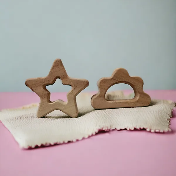 Set_of_2_Organic_Neem_Wooden_Teethers-_Star_&_Cloud_Shapes