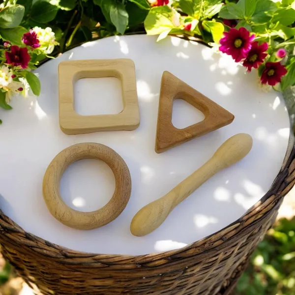 Pack_of_4_Neem_Wooden_Teethers_For_Babies_of_Age_0_To_3_Years_|_Dumbbell,_Ring,_Square_&_Triangle
