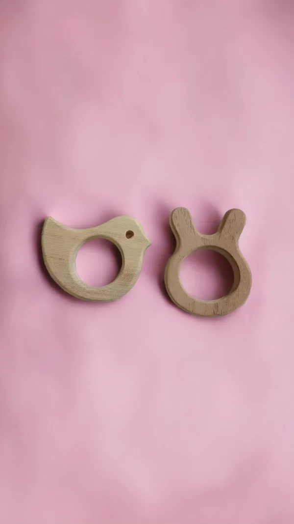Gum_Strengthening_Neem_Wooden_Teethers_of_Shapes_-_Bunny_&_Dove