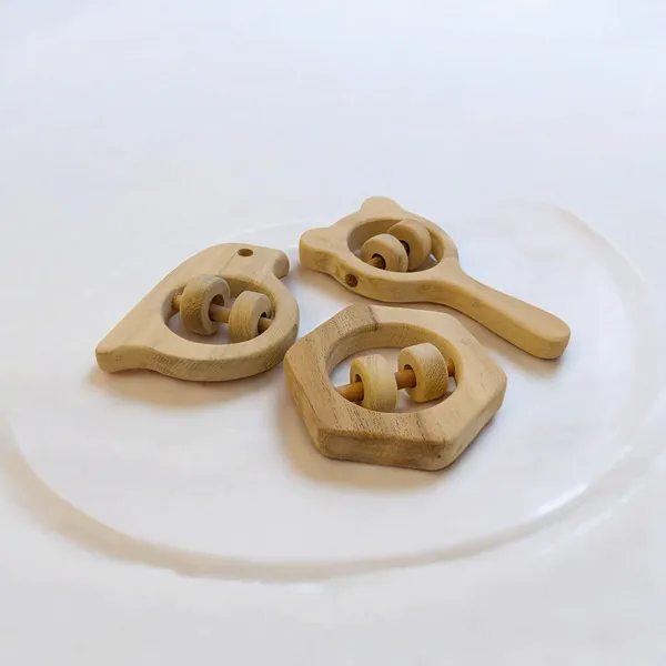 Sensory_Developing_Rattles_-_Sparrow,_Mickey_Head_&_Hexagon_Shaped_-_Sourced_From_Best_Quality_Neem_Wood