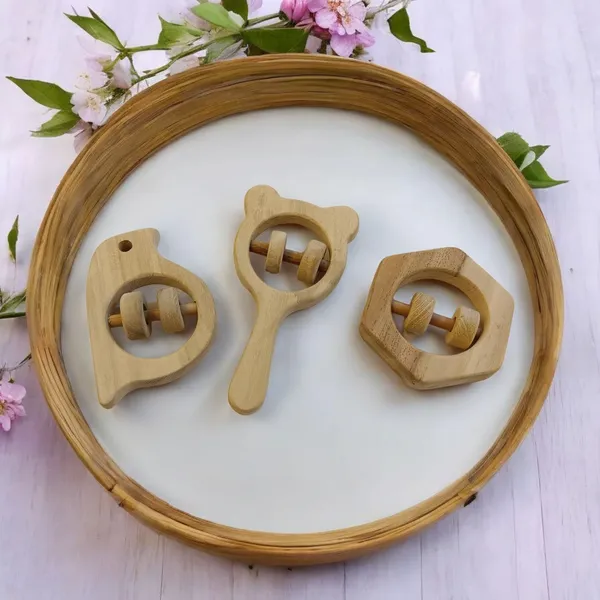 Sensory_Developing_Rattles_-_Sparrow,_Mickey_Head_&_Hexagon_Shaped_-_Sourced_From_Best_Quality_Neem_Wood